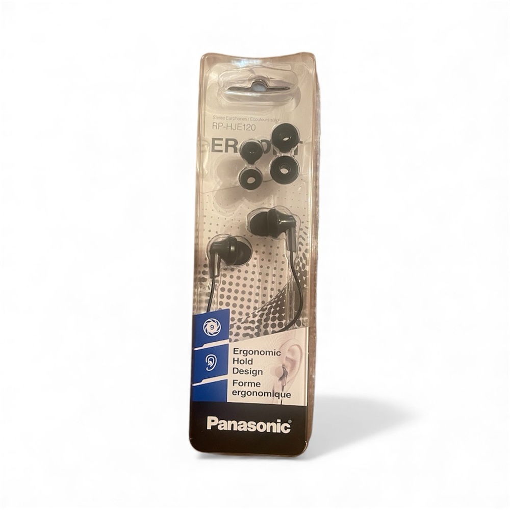 Panasonic Black In-Ear Headphones